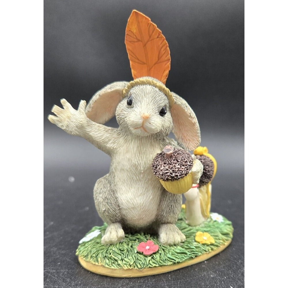 Fitz & Floyd Charming Tails "Indian Imposter" Fall Thanksgiving Halloween Figure